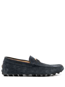 Tod's: Голубые туфли  T Timeless