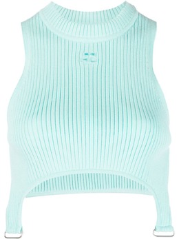 Courrèges: Топ без рукава 