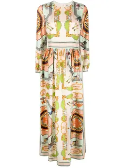 Tory Burch: Платье с принтом 