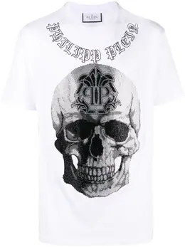 Philipp Plein: Футболка  Gothic с коротким рукавом