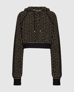 Balmain: Чорні толстовки 