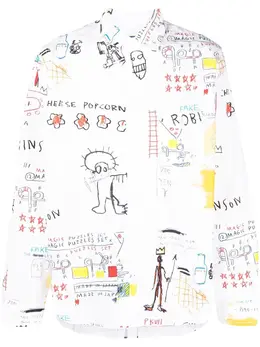 Junya Watanabe MAN: Рубашка с принтом 