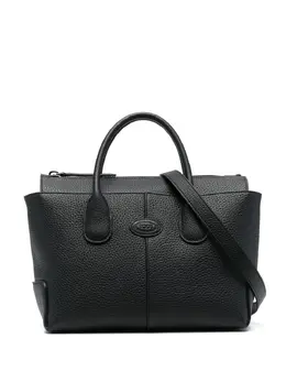 Tod's: Чёрная сумка-шоппер 