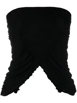 Saint Laurent: Чёрный топ 