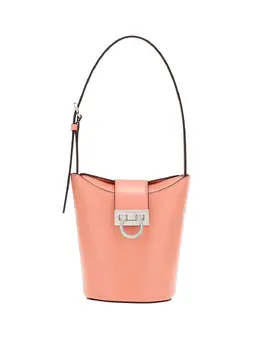 Ferragamo: Розовая сумка  Trifolio