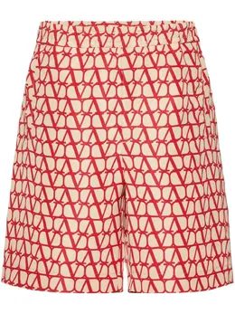 Valentino: Белые шорты 