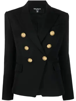Balmain: Двубортная куртка 