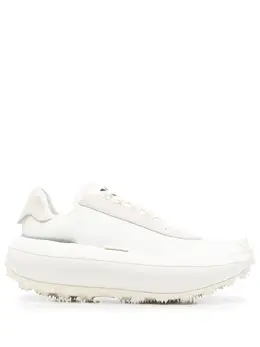 Y-3: Белые кроссовки 