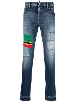 Dsquared2: Голубые джинсы 