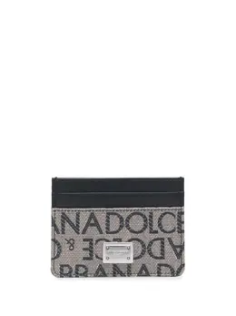 Dolce & Gabbana: Чёрный картхолдер 