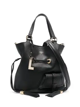 Lancel: Чёрная сумка 