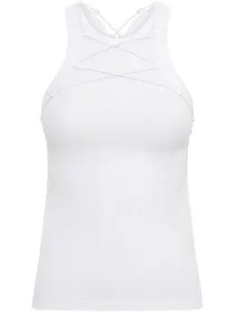 Dion Lee: Белая майка 