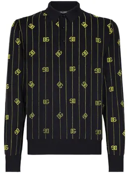 Dolce & Gabbana: Жаккардовое поло 