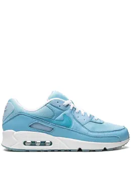Nike: Голубые кроссовки  Air Max 90