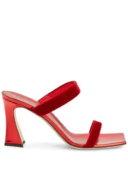 Giuseppe Zanotti: Красные сандалии  Flaminia