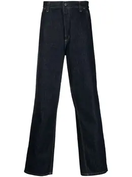 Carhartt WIP: Голубые джинсы 
