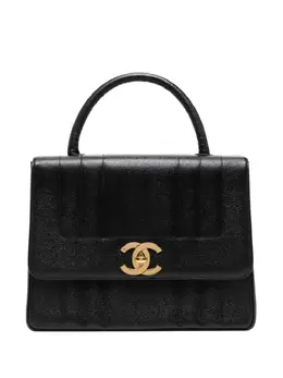 CHANEL Pre-Owned: Чёрная сумка 