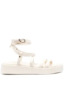 Ancient Greek Sandals: Белые сандалии 