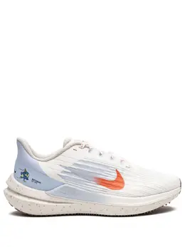 Nike: Голубые кроссовки  Air