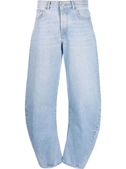 Off-White: Светлые джинсы  Twist