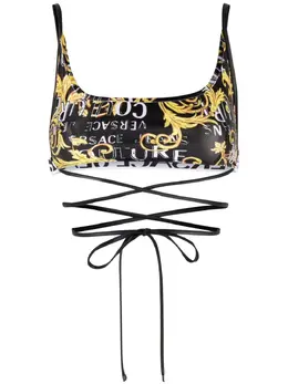 Versace Jeans Couture: Топ кроп-топ 