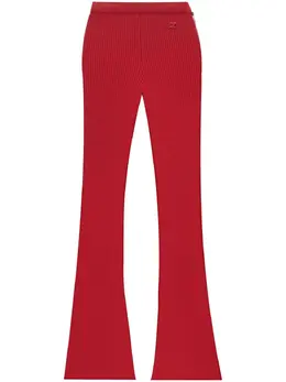 Courrèges: Расклешённые брюки 
