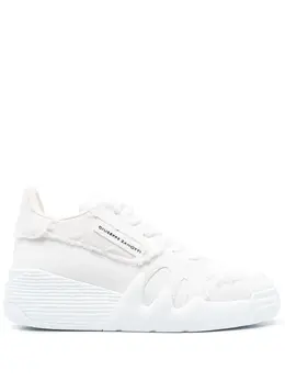 Giuseppe Zanotti: Белые кроссовки  Talon