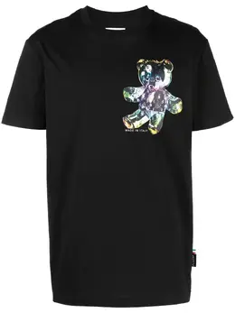 Philipp Plein: Футболка  Teddy с принтом