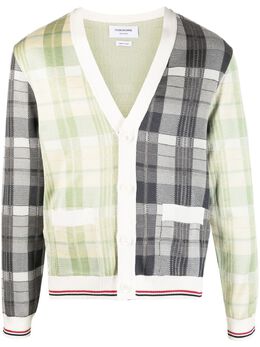 Thom Browne: Зелёный кардиган 