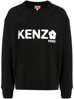 Kenzo: Свитшот с принтом 