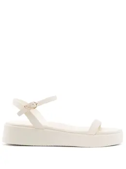 Ancient Greek Sandals: Белые сандалии 