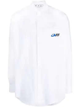 Off-White: Хлопковая рубашка 