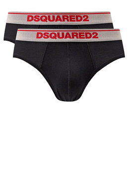 DSQUARED2: Чёрные трусы 