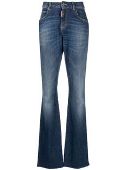 Dsquared2: Расклешённые джинсы 