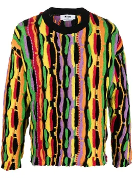 MSGM: Жаккардовый свитер 