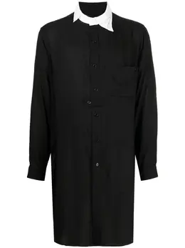 Yohji Yamamoto: Рубашка с воротником 