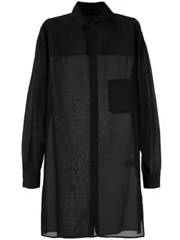 Yohji Yamamoto: Рубашка с воротником 