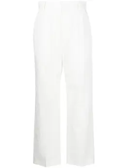 MM6 Maison Margiela: Белые брюки 