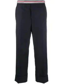 Thom Browne: Синие брюки  RWB
