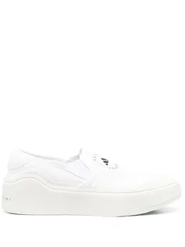 adidas by Stella McCartney: Белые мокасины 