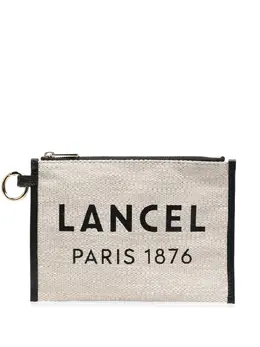 Lancel: Клатч с принтом 