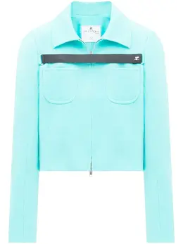 Courrèges: Голубая куртка 