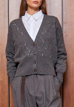 BRUNELLO CUCINELLI: Трикотажный кардиган 
