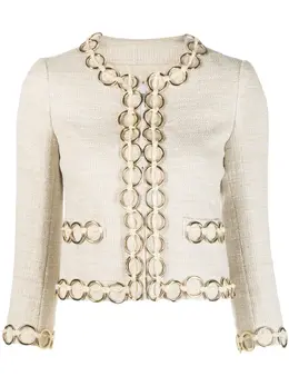 Moschino Pre-Owned: Куртка без воротника 