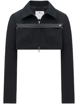 Courrèges: Чёрная куртка 