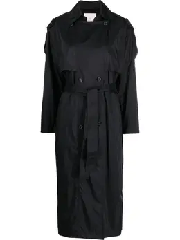Moncler: Чёрный плащ 