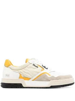 Rhude: Белые кроссовки 