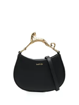 Lanvin: Чёрная сумка-шоппер 