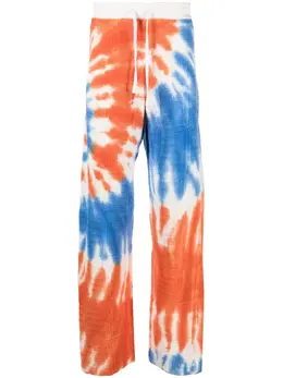 Marcelo Burlon County of Milan: Оранжевые брюки 