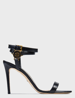 ELISABETTA FRANCHI: Чёрные босоножки 